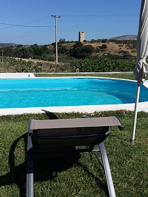 Deluxe suite with pool view